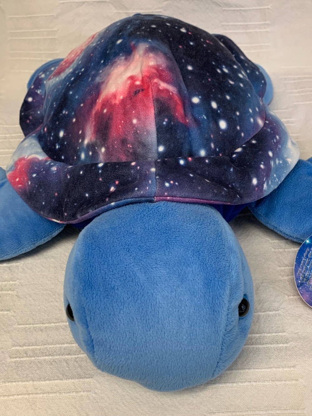 Fiesta Our Universe Retired Galaxy Sea Turtle Blue Plush Stuff Animal 17”